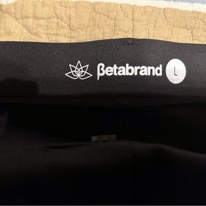 Betabrand Black Pants size Large